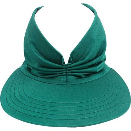 New 5 Colors Summer Visor Sunhat For Men And Women Unisex Casual Cap Adult Outdoor Sun Shade Outdoor Protective Sun Hat