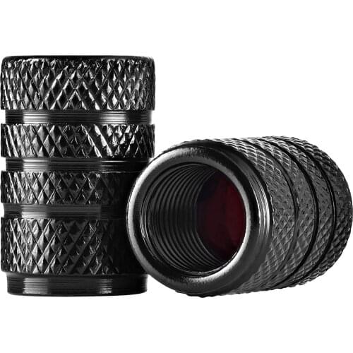 Barrel Tire Valve Caps Universal Stem Covers for Cars, SUVs, Bike and Bicycle, Trucks, Motorcycles | Heavy-Duty