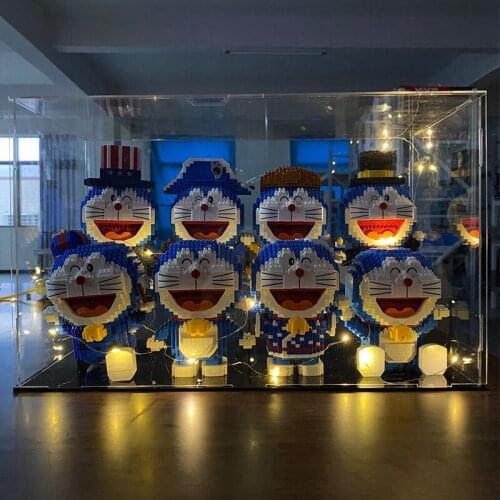 Stall Bay Le Di Genuine Authorized Micro Diamond Particles Doraemon Building Block Toys Puzzle gift