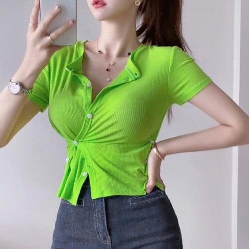 MingJieBiHuo Short Sleeve Women's T-Shirts