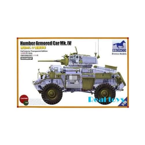 Bronco model CB35081SP 1/35 Humber Armored Car Mk.IV plastic model kit