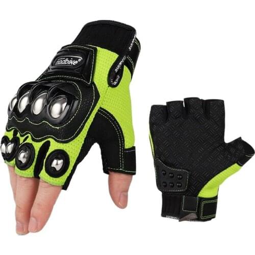 Motorcycle cycling gloves summer half - fingered female and male biker racers fall - proof