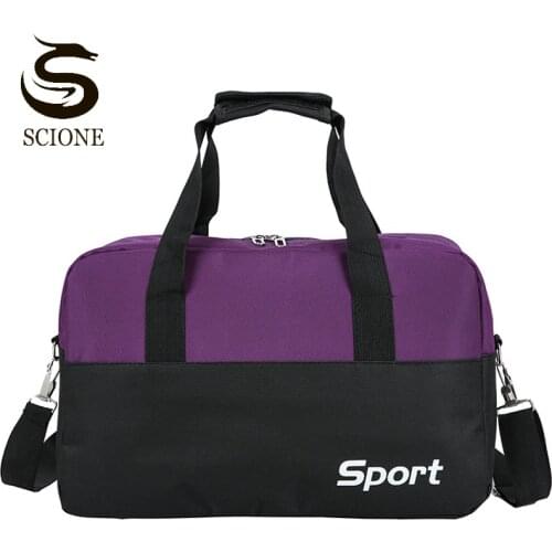 Men Women Fashion Travel Handbags Unisex Nylon Sports Gym Bag Large Capacity Duffle Bag Carry On Luggage Weekend Bags XA201M