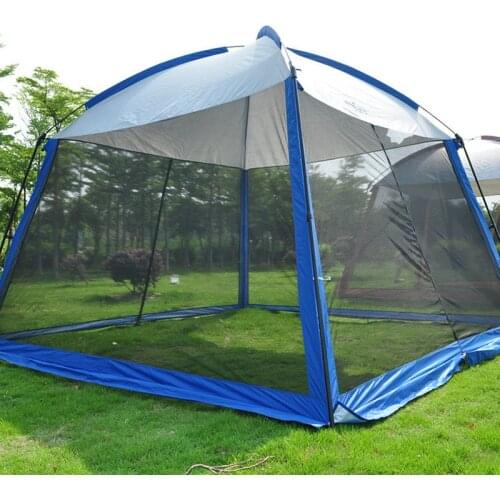 New Arrival 5-8 Person Use Outdoor Camping Tent Prevent Mosquitoes Gazebo Large Space Carpas De Camping Ultralight Shelters
