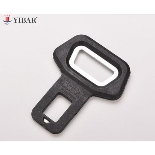 Universal Auto Car Safety Seat Belt Buckle Alarm Stopper Clip Clamp Black