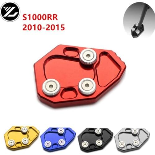 Motorcycle Side Stand Kickstand Enlarge Extension Pad for BMW S1000RR 2010 2011 2012 2013 2014 2015