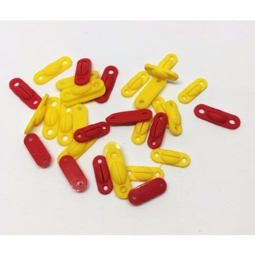 100 pcs/pack) Badminton Racket String Grommets Eyelets Silicon Anti-Shocker for Gym Sport Badminton Racket