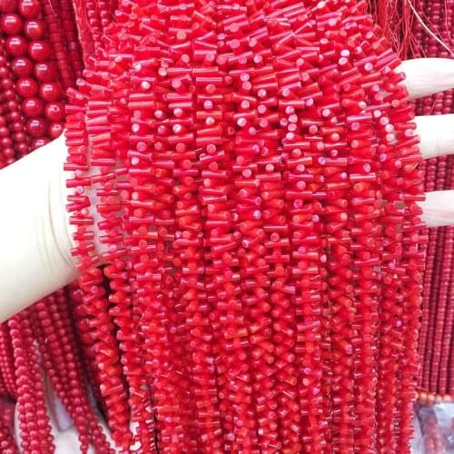 15 Inch fashion coral loose beads sold per strand DIY jewelry for necklace and bracelet