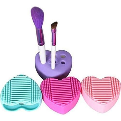 2019 Silicone Cleaning Brush Make Up Face Cleaner Cosmetic Washing Brush Face Cleaning Mat Bathroom Accessories