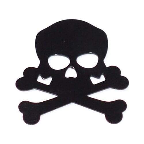 30g Black Pirate Crossbones Halloween Skull PVC Confetti Birthday Wedding Party for kids Sign Mark Table Scatters Decorations