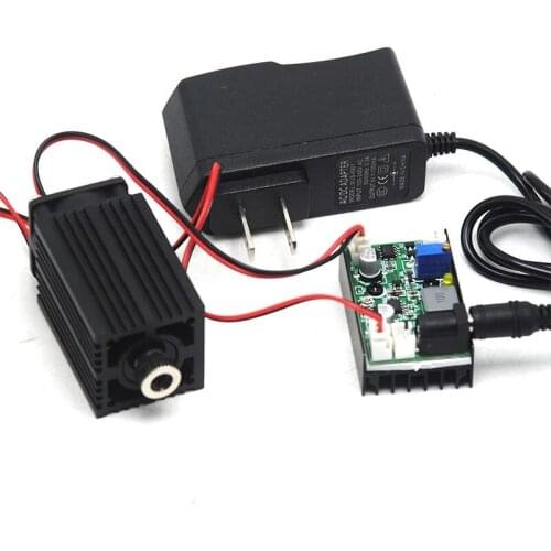 Focusable 30mW 980nm Infrared IR Laser Diode Module w Dot/Line/Cross Lens Head