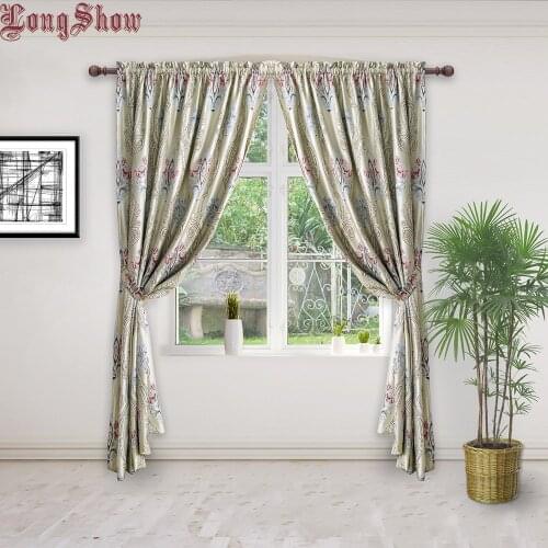 LongShow Velvet Curtains For Windows