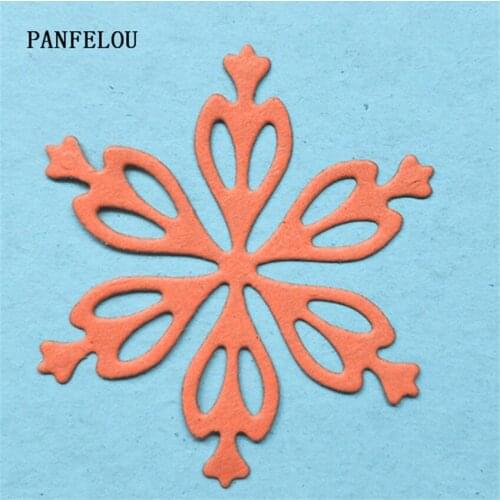 PANFELOU Metal craft Six petals die cutting dies for Scrapbooking/DIY Easter wedding Halloween cards Hand account
