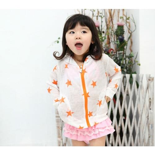 2020 new childrens clothing explosion models star beach clothes sun protection clothing boys and girls