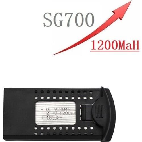 Upgrade 3.7V 1200mAh Li-po Battery for DM107S SG700 S169 RC Quadcopter Spare Parts 3.7v Drone Rechargeable Battery 903048 1pcs
