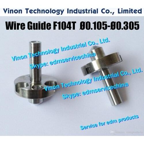 Ø0.255mm A290-8032-X766 edm Wire Guide F104(T) Lower for Fanuc T,V,W F104T/25 Lower guide d=0.255mm A2908032X766, A290.8032.X766