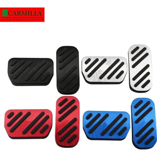 Carmilla AT Pedal for Toyota Hilux Revo 2015 2016 2017 2018 2019 2020 2021 Car Accelerator Pedal Brake Pedals Cover Case Pads