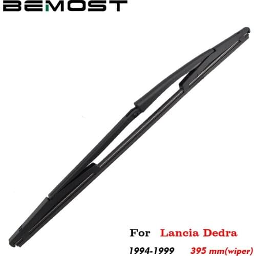 BEMOST Car Rear Windscreen Wiper Arm Blade Soft Natural Rubber For Lancia Dedra 395MM Hatchback 1994 1995 1996 1997 1998 1999