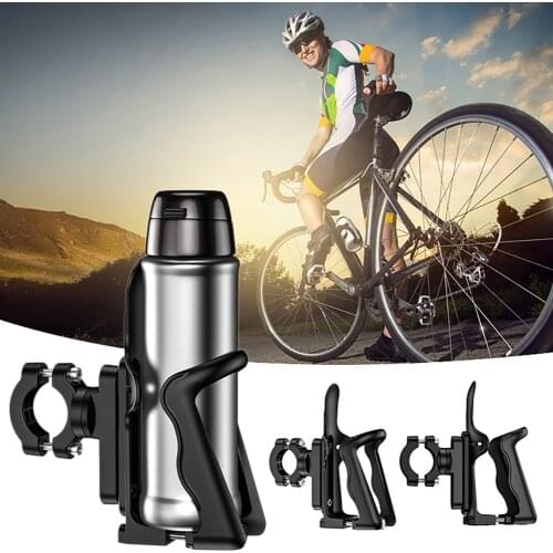 Universal Bicycle Cup Holder Motorcycle Water Holder Aluminum Alloy Bottle Cage for ATV Dirt Bike Adjustable Bike Accessories