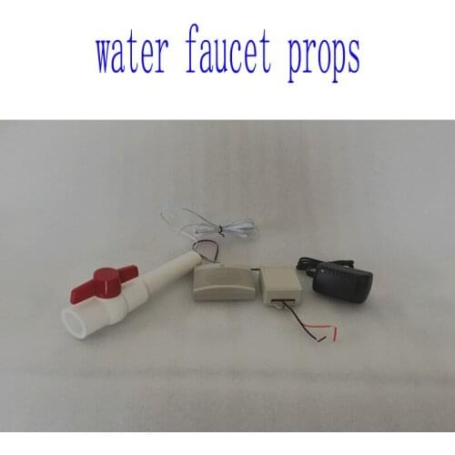 Water faucet prop Takagism game magic hydrovalve props for Escape room game