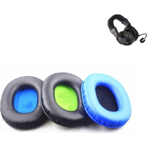 1 pair of Sleeve Earpads For Turtle Beach 500P 450 FORCE XO7 Ear Force Headphones Earmuff Pillow Replacement Ear Pads Cushion