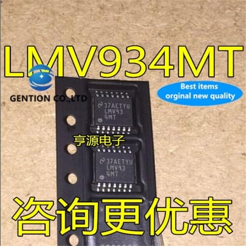 10Pcs LMV93 LMV934 LMV934MT TSSOP-14 Operational amplifier in stock 100% new and original
