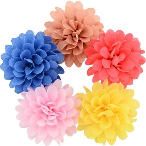 12pcs/lot Boutique Barrettes Beauty Headwear Flower Hair Clips Hairpins Floral Girls DIY Headdress Accessories 729