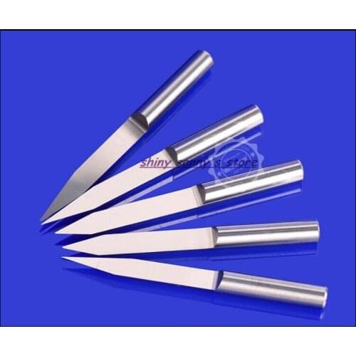 4mm 30 Degree 0.1--1.0mm 3001--3010 CNC Machine Milling Cutter Bits Wood Cutter Engraving Machine Tool