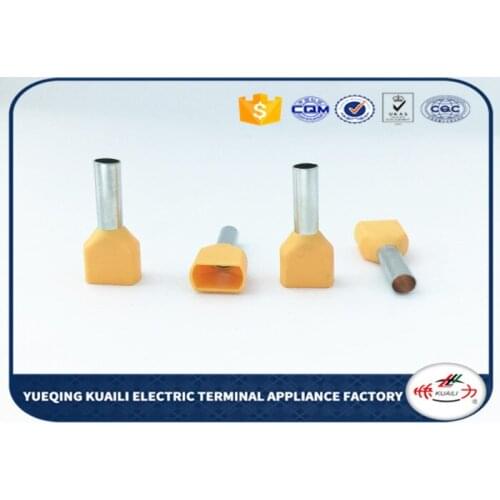 500pcs Insulated ferrules-twin wire end sleeve terminal TE1508 AWG 2x16