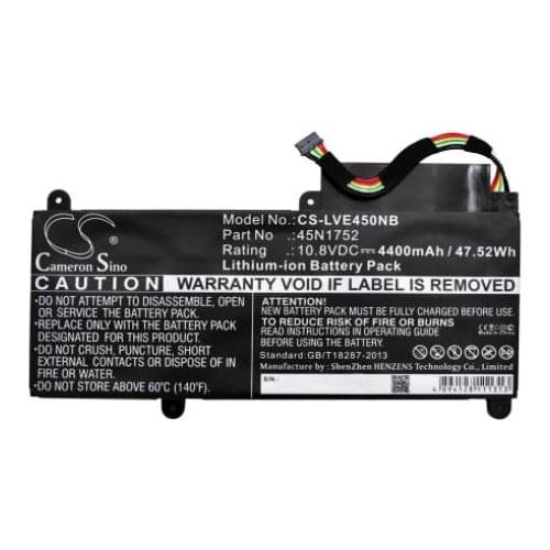 Cameron Sino 4400mAh battery for LENOVO ThinkPad E450 E450 20DC003WUS E450 20DC004CUS E450C E4060 E455 E460C 00HW022 45N1752