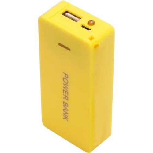 5V 1A 2 x 18650 Battery Power Bank Case With LED DIY Box Charger For Cell Phone