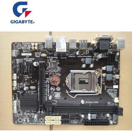 For Gigabyte GA-B85M-D2V Original Used Motherboard B85M-D2V B85 Socket LGA 1150 DDR3 USB3.0 SATA3.0