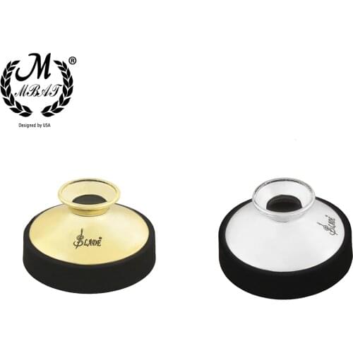 M MBAT New Type Saxophone Silencer Mute Damper, Alto Saxophone Practice Silencer Saxophone Parts Woodwind Instrument Accessories