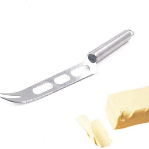 Metal stainless steel cheese cutter Ham and cheese blade design cheese knife kitchen tools LX3131