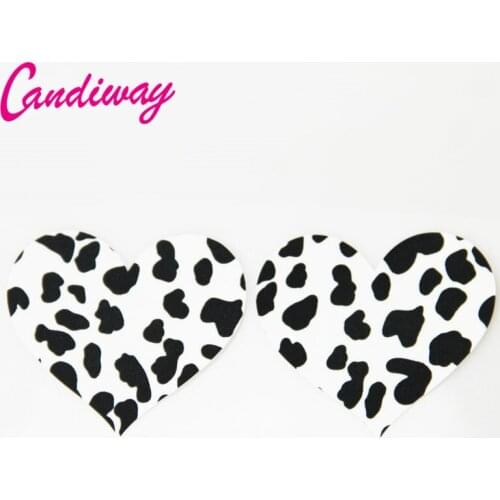Candiway Sexy HEART Dot Breasts Stickers Invisible Breast Bra Pad Nipple Cover Anti Emptied Chest Paste Intimates Summer HE190