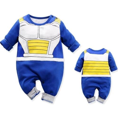 Baby Boy Clothes Newborn Rompers Cotton Dragon DBZ Z Halloween Costume Infant Jumpsuits Long Sleeve New Born Clothing Overalls