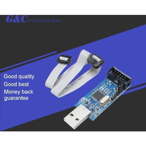 New USBASP USBISP AVR Programmer USB ISP USB ASP ATMEGA8 ATMEGA128 Support Win7 64K
