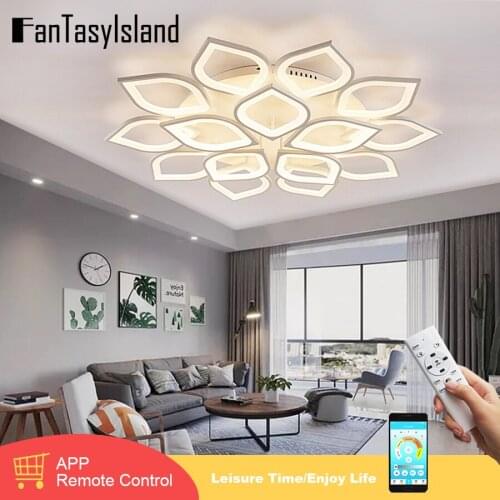 Modern led Chandeliers for Living Room Bedroom Dining Room Acrylic Ceiling Lamp Chandelier Home Indoor Lighting