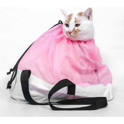 Pet Puppy Cat Carrier Outdoor Travel Handbag Pouch Mesh Canvas Single Shoulder Bag Sling Comfort Travel Tote Shoulder Bag