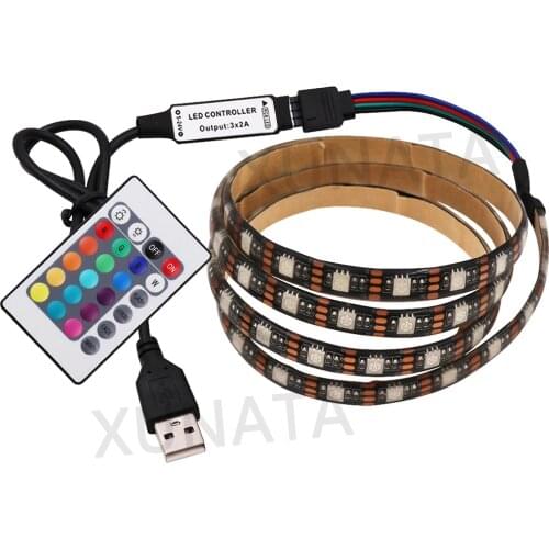 LED Strip 5V 5050 Ambilight RGB Ribbon LED RGB Lights LED TV Backlight For TV Background PC Screen Gamer Cabinet Computer Decor