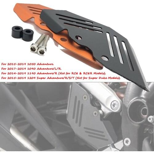 Motorcycle Rear Brake Master Disc Cylinder Guard Cover Oil Pump Protector For KTM 1050 1090 1190 1290 Adventure 2015-2018
