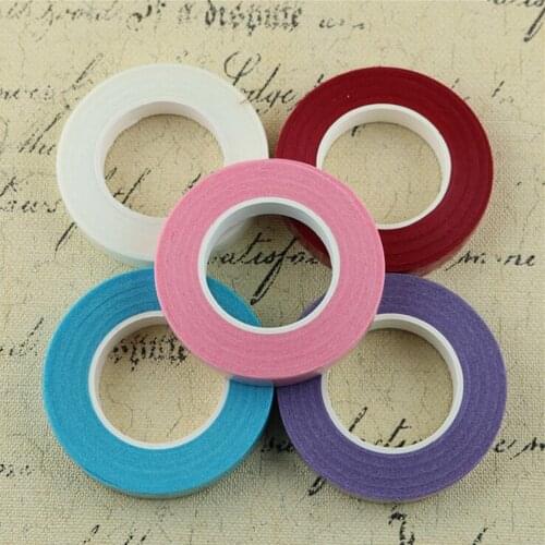 30 Yard 12MM width Paper Tape For florist Accessories Florist Floral Stem Tape Corsages Buttonhole Artificial Flower Stamen Wrap