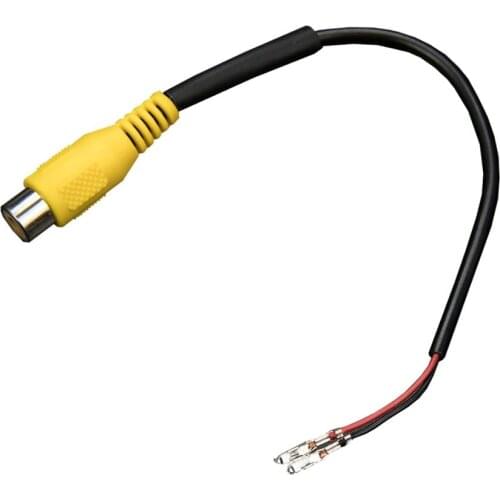 Harness Adapter for Peugeot 208/301/308/408 Reverse Camera Video Input Harness for in-Dash Radio Wire Harness AV Plug to Display