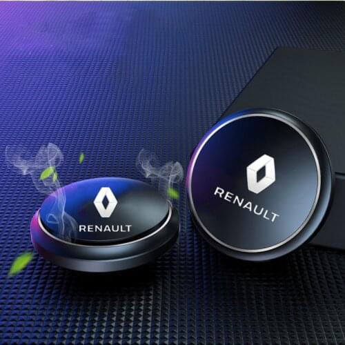 Car Air Freshener Fragrance Instrument Seat Aromatherapy UFO Shape Scent Decor For Renault Captur Duster Megane 2 3 Clio Logan