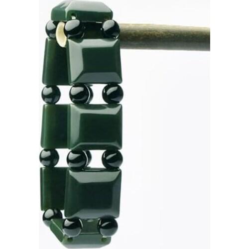 Natural Jade Bracelet Natural Hetian Qingyu Bracelet Jewelry Mens Fine Jewelry Hetian Qingyu, Xinjiang Bracelet