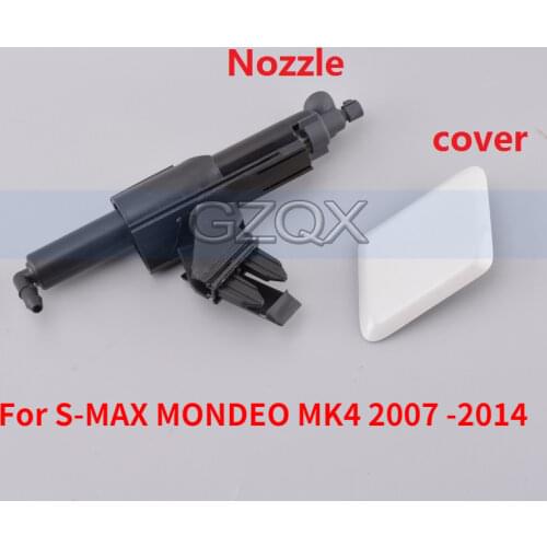 CAPQX For C-MAX S-MAX MONDEO MK4 2007 2008 2009 2010-2014 Front Headlight Washer Nozzle headlamp washerSpray Jet Cover Lid Shell