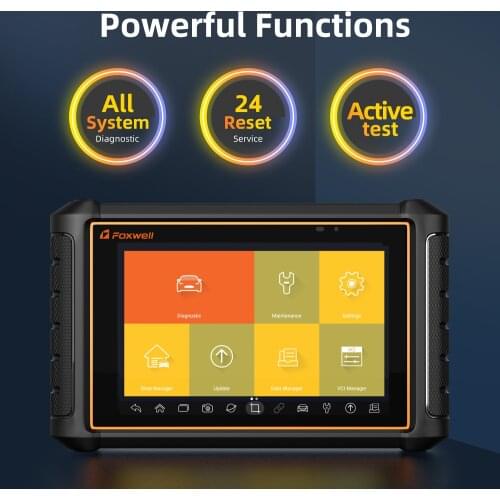 Foxwell GT65 OBD2 Bluetooth Car Diagnostic Tool All System Ecu Coding Bi-directional Active Test Professional OBD OBD2 Scanner