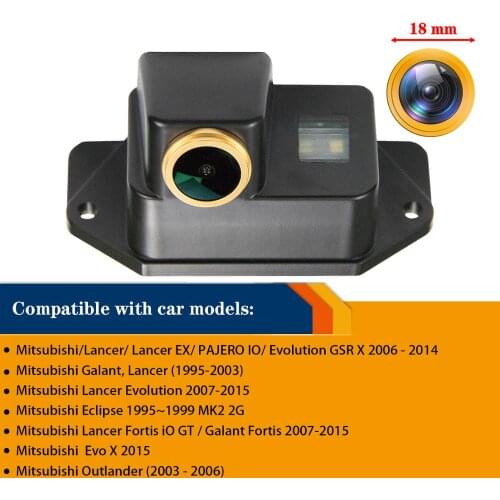 Rear View Camera for Mitsubishi Lancer Evo Lancer 2008~2014 Lancer EX 2012~2015, Backup Camera Night Vision Camera HD Camera