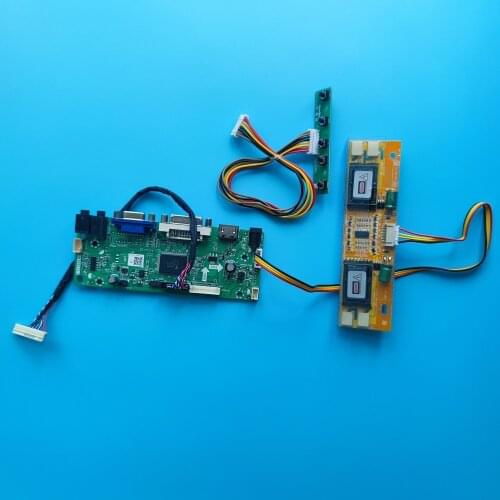 Kit for HSD190ME13-A03 19" M.NT68676 DIY LVDS 4 lamps VGA DVI HDMI Driver Controller board 1280X1024 Screen Panel 30pin