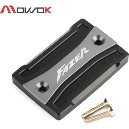 CNC Front Brake Fluid Reservoir Cap Cover For yamaha FZ1 FZ1S FZ1N FAZER FZ6 S2 FZ8 FZ8N FZ8S FZ8 FAZER XJ6